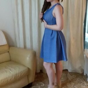 Blue dress